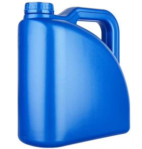 blue jug on white background