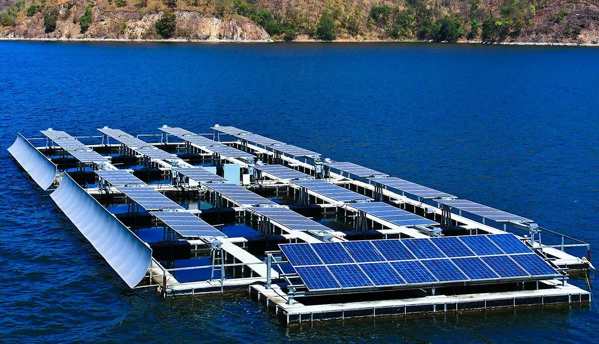 Solar Panels in water