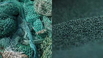 ocean net and pellets