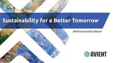 2019 Sustainability Report Cover