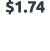  1 74