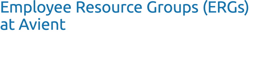 Employee Resource Groups (ERGs) at Avient