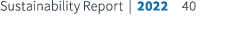 Sustainability Report | 2022 40